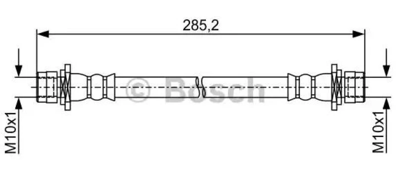 Image of Bosch 1 987 481 934 Brake Hose Brake Hose (83)
