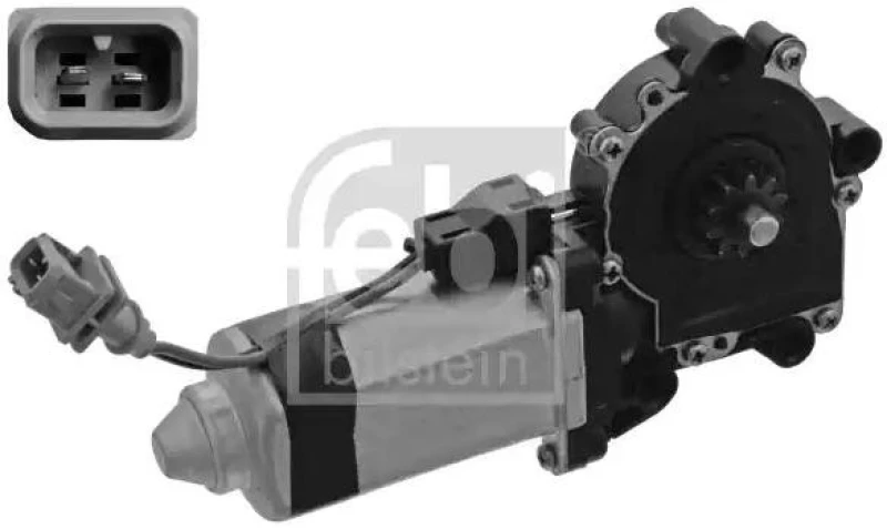 Image of FEBI BILSTEIN 100864 Electric Motor, window winder Right Electric Motor,window winder (200)