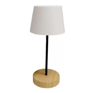 image of Merida LED Table Lamp 3W 300Lm 3000K IP44 Wood