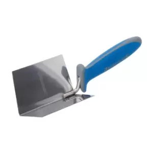 image of Silverline Inside Corner Trowel Soft-Grip - 125 x 75mm