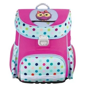 Image of HAMA Sweet Owl and Lovely Girl Childrens Backpack Toddler Kids School Bag Animal Design Kinder Racksack for 2-6 Years...