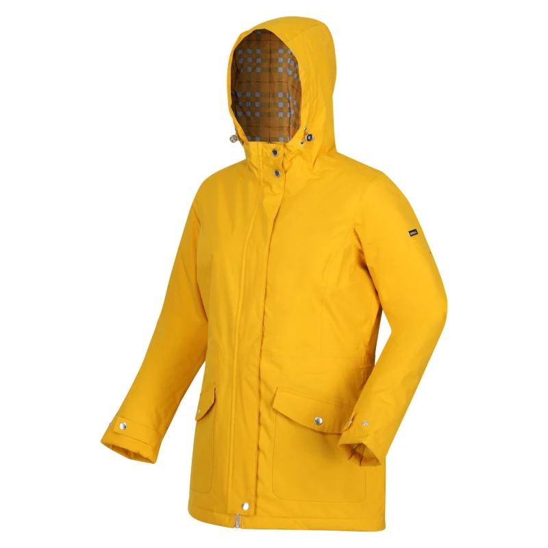 Image of Regatta Womens Brigida Waterproof Insulated Puffer Jacket Sunset female 10 (S)