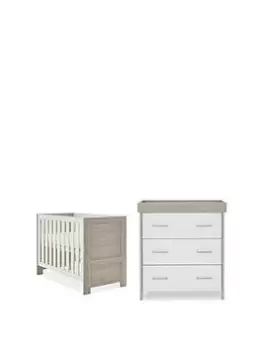 image of Obaby Nika Mini Cot Bed & Changing Unit