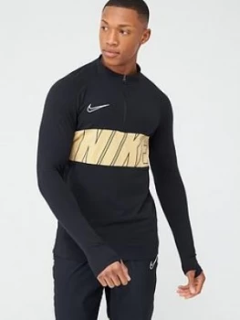 Image of Nike Academy Drill Top - Black