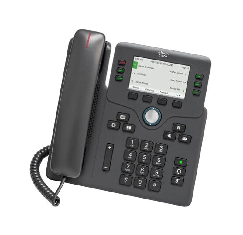 Image of Cisco Cisco CP-6871-3PCC-K9= IP phone Black 6 lines CP-6871-3PCC-K9=