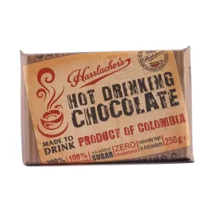 Image of Hasslacher's Solid Hot Chocolate Bar 250g