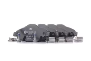 Image of ATE Brake pad set PEUGEOT 13.0460-3847.2 1613259380,425393,425426