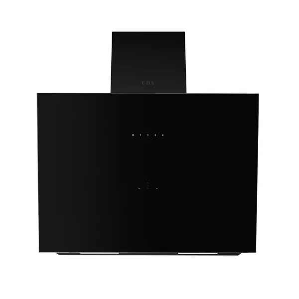 Image of CDA EGA60BL 60cm Chimney Cooker Hood - Black