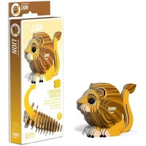 image of EUGY Lion 3D Craft Kit