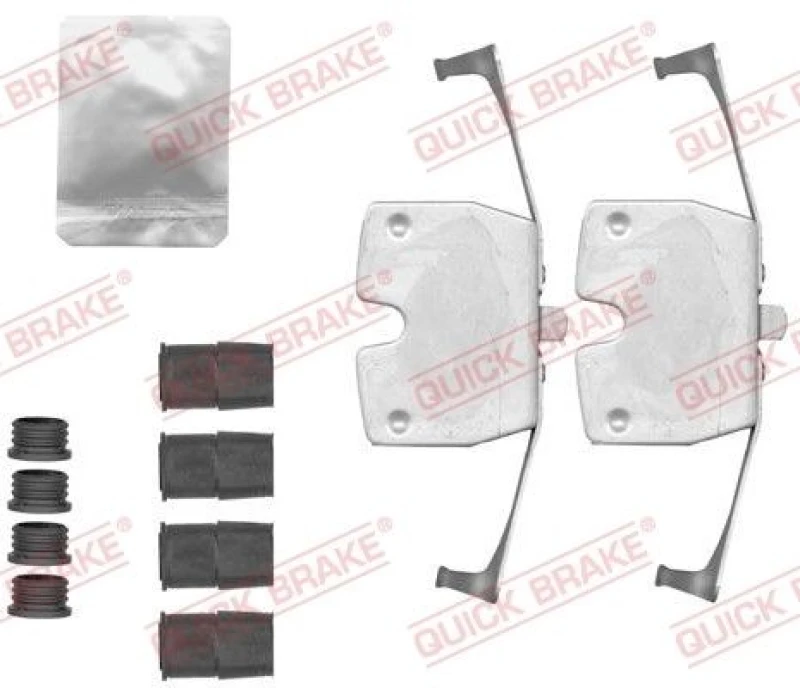 Image of QUICK BRAKE Brake pad fitting kit QUICK BRAKE 109-1879