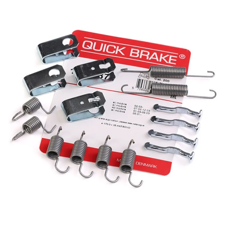 Image of QUICK BRAKE Brake shoe fitting kit QUICK BRAKE 105-0876