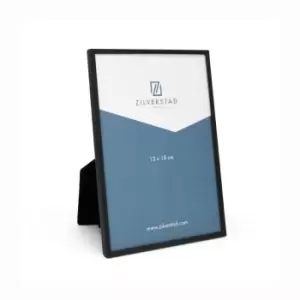 Image of Zilverstad Photo Frame 13X18cm Sweet Memory Design in Matt Black Metal Finish