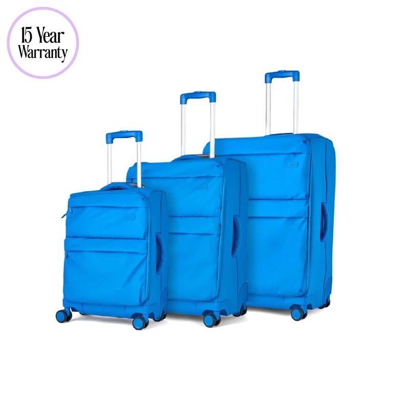 Image of Rock Juniper Suitcase Blue Blue unisex Cabin