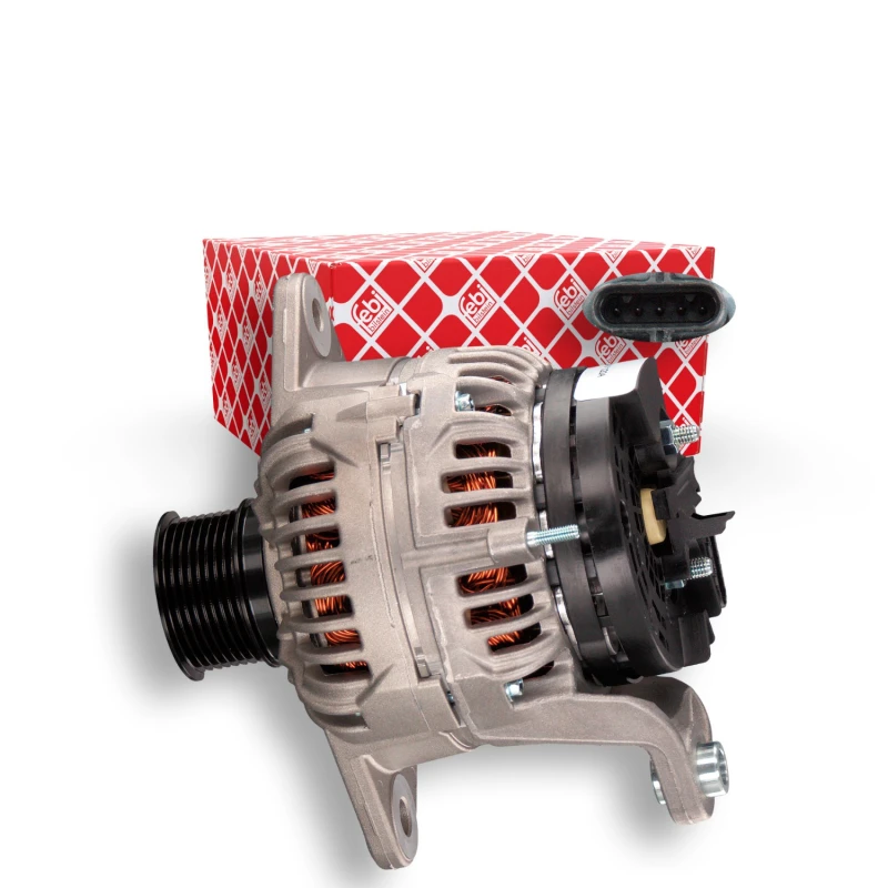 Image of FEBI BILSTEIN 100526 Generator Alternator Charging Current: 120A, Voltage: 24V Alternator (4)