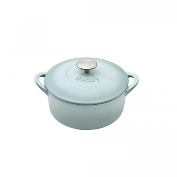 image of Denby Pavilion Cast Iron 20Cm Round Casserole