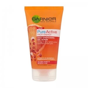 Image of Garnier Skin Naturals Pure Active Energising Gel Scrub 150ml
