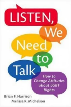 Image of Listen We Need to Talk by Brian F Harrison Book