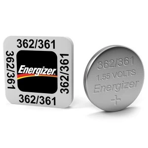 Image of Energizer SR58/S40 362/361 Silver Oxide Coin Cell Watch Battery