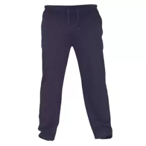 image of Duke Mens Kingsize Rory Lightweight Fleece Jogging Bottoms (4XL) (Navy)