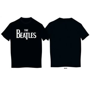 Image of The Beatles - Drop T Logo Kids 1 - 2 Years T-Shirt - Black