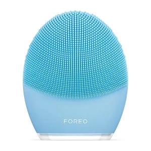 Image of Foreo Luna 3 Facial Cleansing and Firming Massager for Combination Skin - Blue