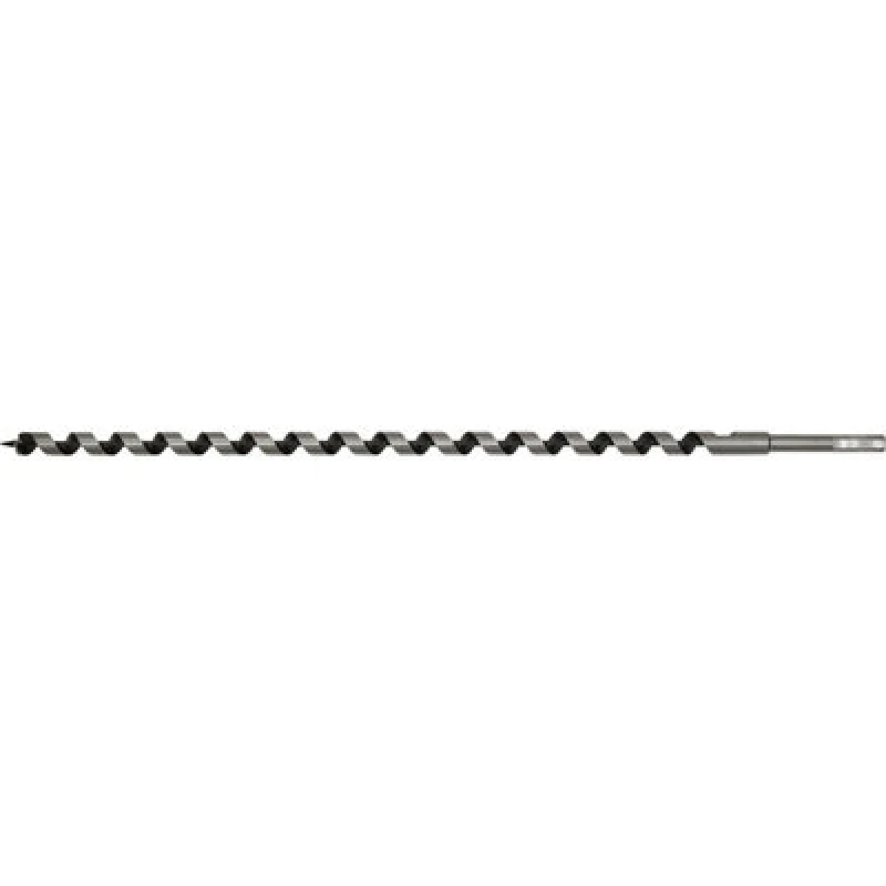 Image of Loops 14 x 600mm Hardened Auger Wood Drill Bit - Hexagonal Shank - Woodwork Timber Multi