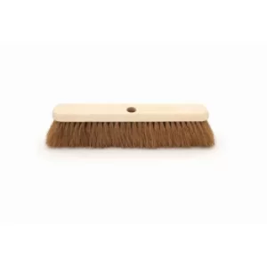 image of Cotswold 18" Natural Coco Broom (Head Only)