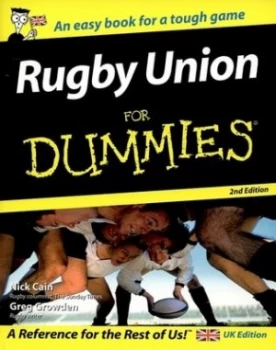 Image of Rugby Union for Dummies by Nick Cain Paperback