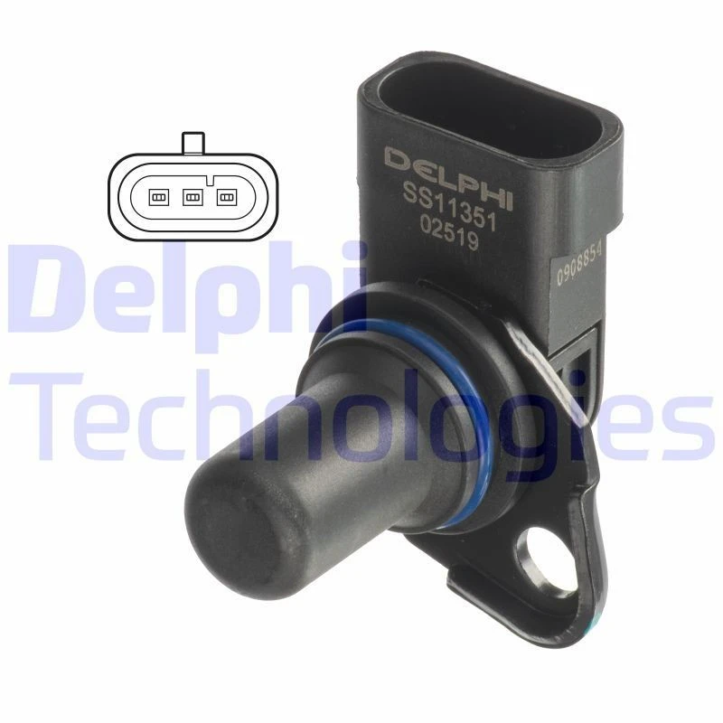 Image of DELPHI Camshaft position sensor DELPHI SS11351