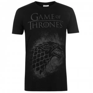 Image of Character Game of Thrones T Shirt Mens - Stark Spray