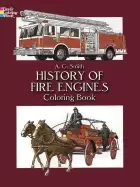 Image of history of fire engines coloring book