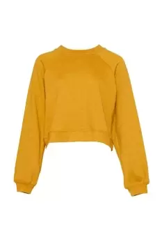 image of Raglan Crop Sweatshirt