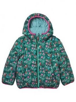 image of White Stuff Girls Lost In Paris 4 In 1 Padded Coat - Green, Size 3-4 Years, Women