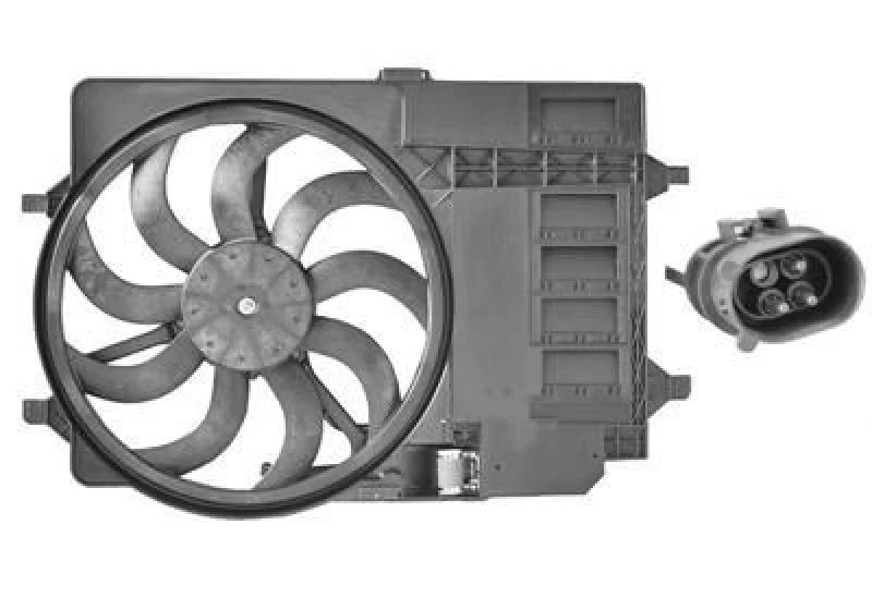 Image of VAN WEZEL Fan, radiator VAN WEZEL 0502747