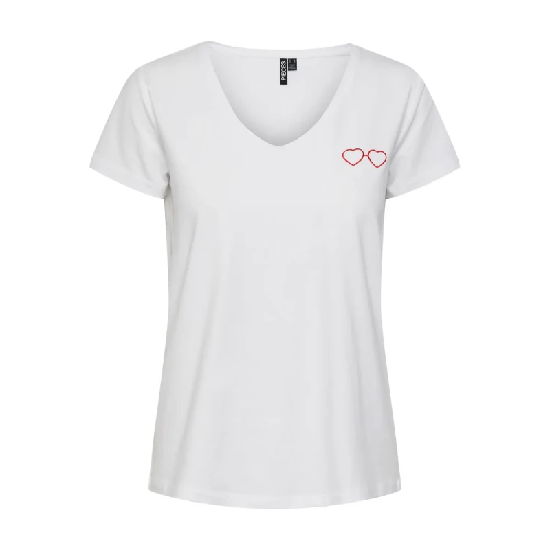 Image of Pieces Womens T-Shirt Pieces New Billy KAC FC Blanc Female M