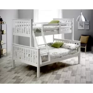 Image of Carra White Triple Sleeper and Memory Foam Mattresses