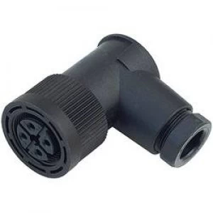 Image of Binder 09 0440 00 04 M18 Sensor Actuator Connector Screw Cap Angled