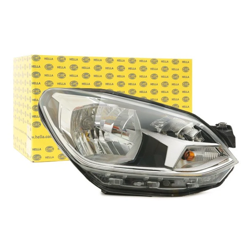 Image of HELLA 1EL 012 644-021 Headlights PY21W, Right, without bulbs, Halogen Headlight (259)