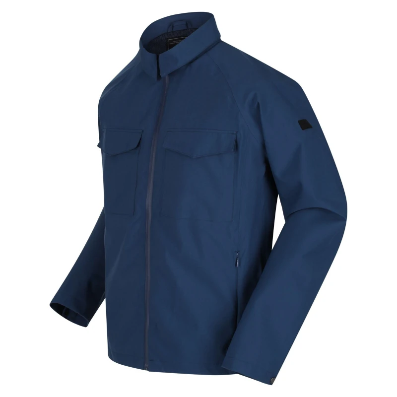 Image of Regatta Walken Waterproof Jacket Mens - Blue Blue XL