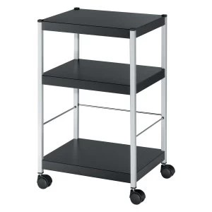 Fast Paper Multipurpose Three Shelf Trolley - Small