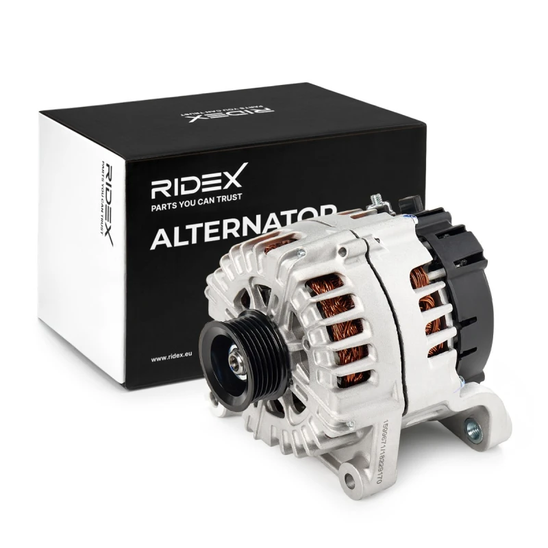 Image of RIDEX 4G1559 Generator Alternator Charging Current: 220A, Voltage: 14V, with integrated regulator Alternator (4)