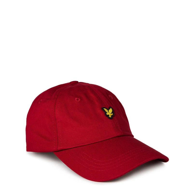 Image of Lyle and Scott Baseball Cap 99 - Red Red Mens