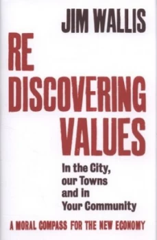 Image of Rediscovering Values by Jim Wallis Hardback