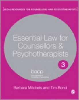 Image of Essential Law for Counsellors and Psychotherapists by Barbara Mitchels Book