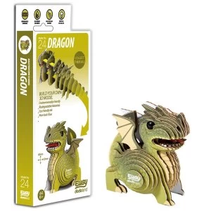 image of EUGY Dragon 3D Craft Kit