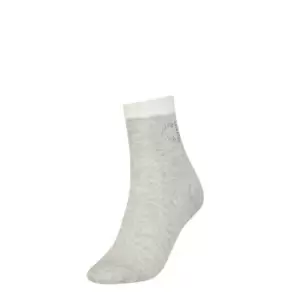 Image of Calvin Klein Logo Sock - Grey