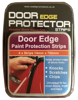 image of Door Edge Protector Strips - Pack of 4- CASTLE PROMOTIONS- DEP2410