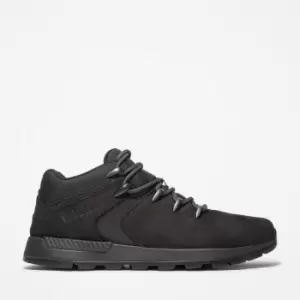 Image of Timberland Sprint Trekker Super Oxford Trainer For Men In Black Black, Size 6.5