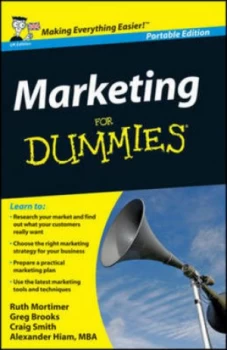 Image of Marketing for Dummies UK Edition by Gregory Brooks Paperback