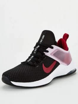 image of Nike Air Max Bella TR 2 - Black/Red , Black/Red, Size 6, Women